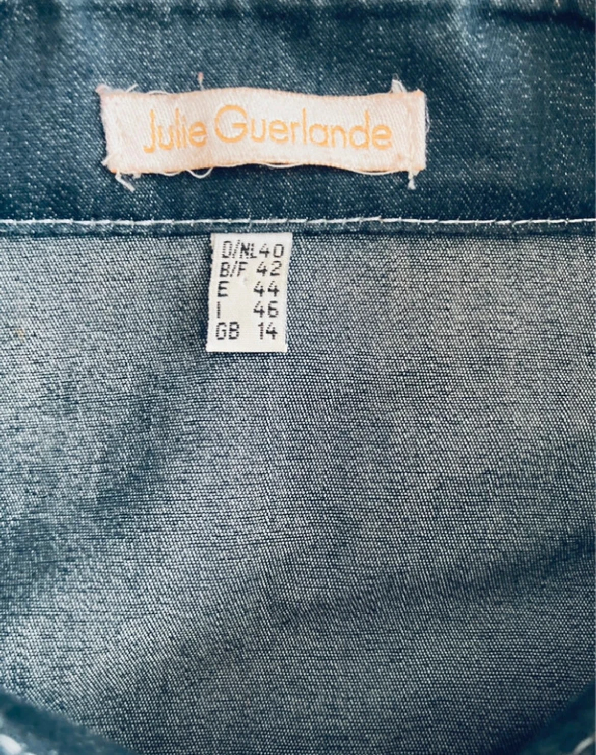 Camisa de mujer manga 3/4 Julie Guerlande talla 42. – photo 3